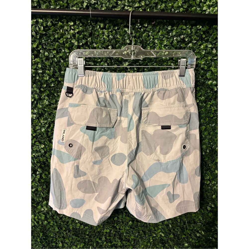 BEARDED GOAT INLAND SWIM TRUNKS IN ECHOLS PRINT SIZE 30 - Picture 3 of 5